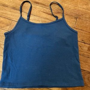 American Eagle Cyan Blue Tank